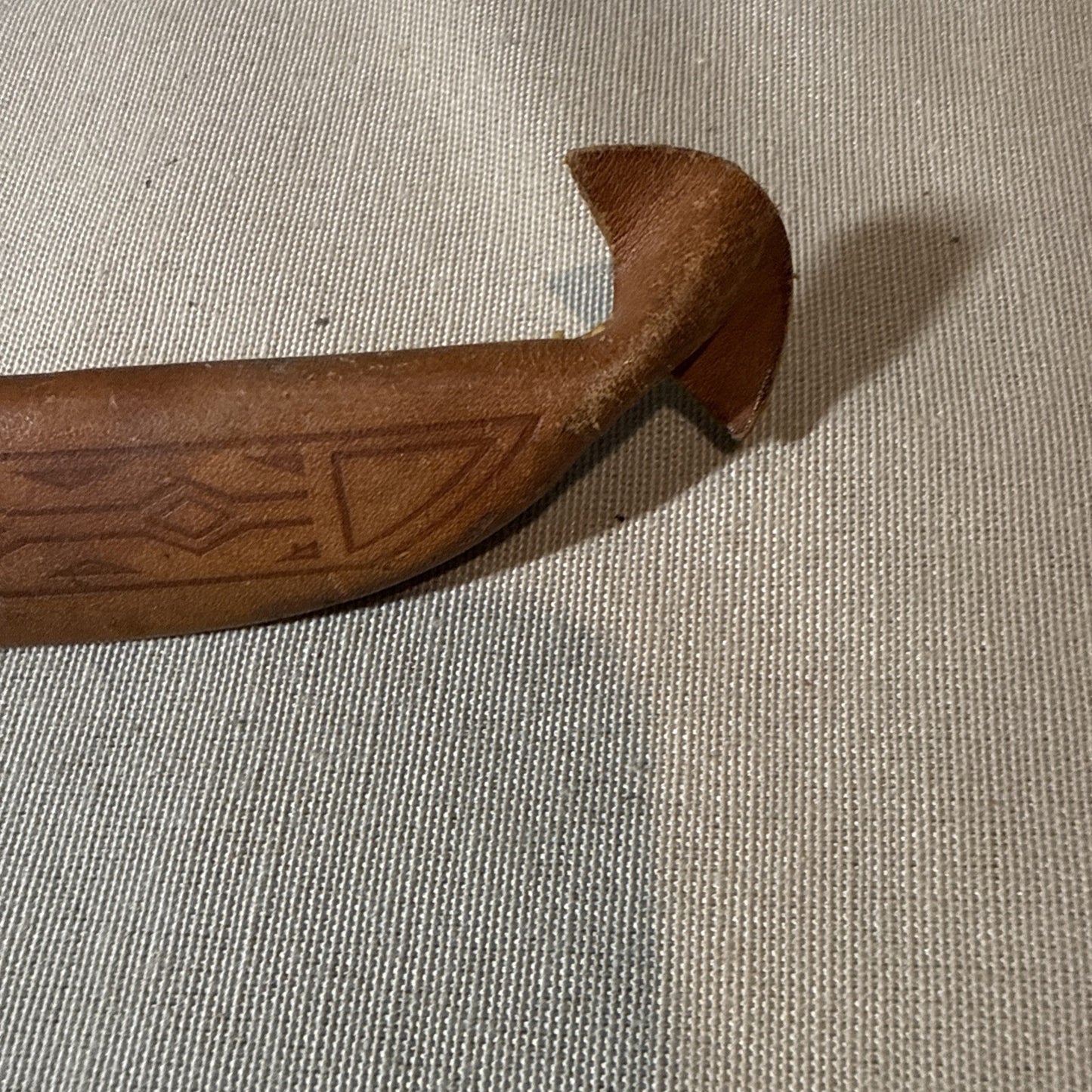 Vintage J Marttiini Finland Fillet Knife With Leather Sheath
