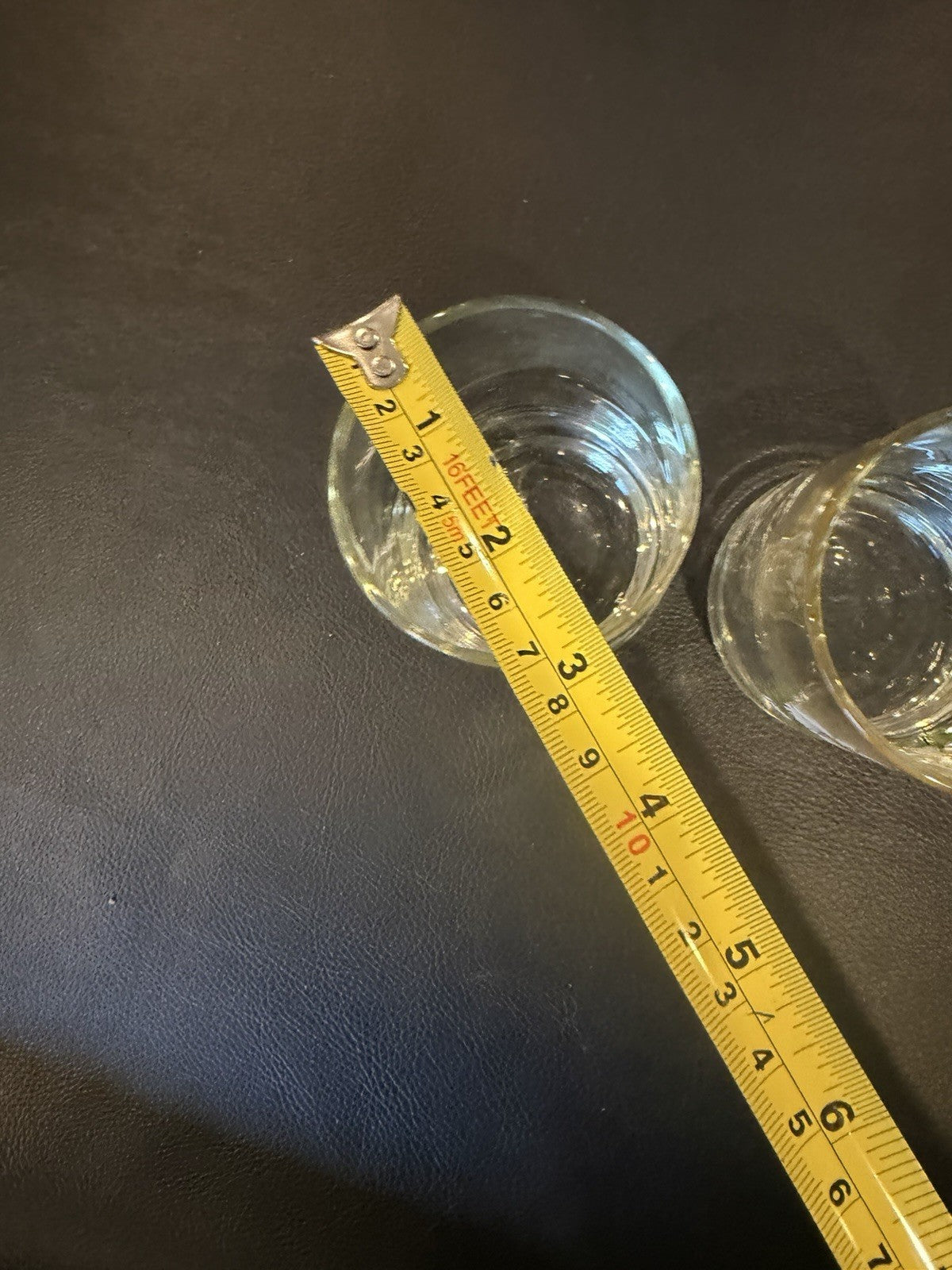 Vintage Daisy Flower of April Drinking Glasses Birth Month Floral Set of 2 Retro