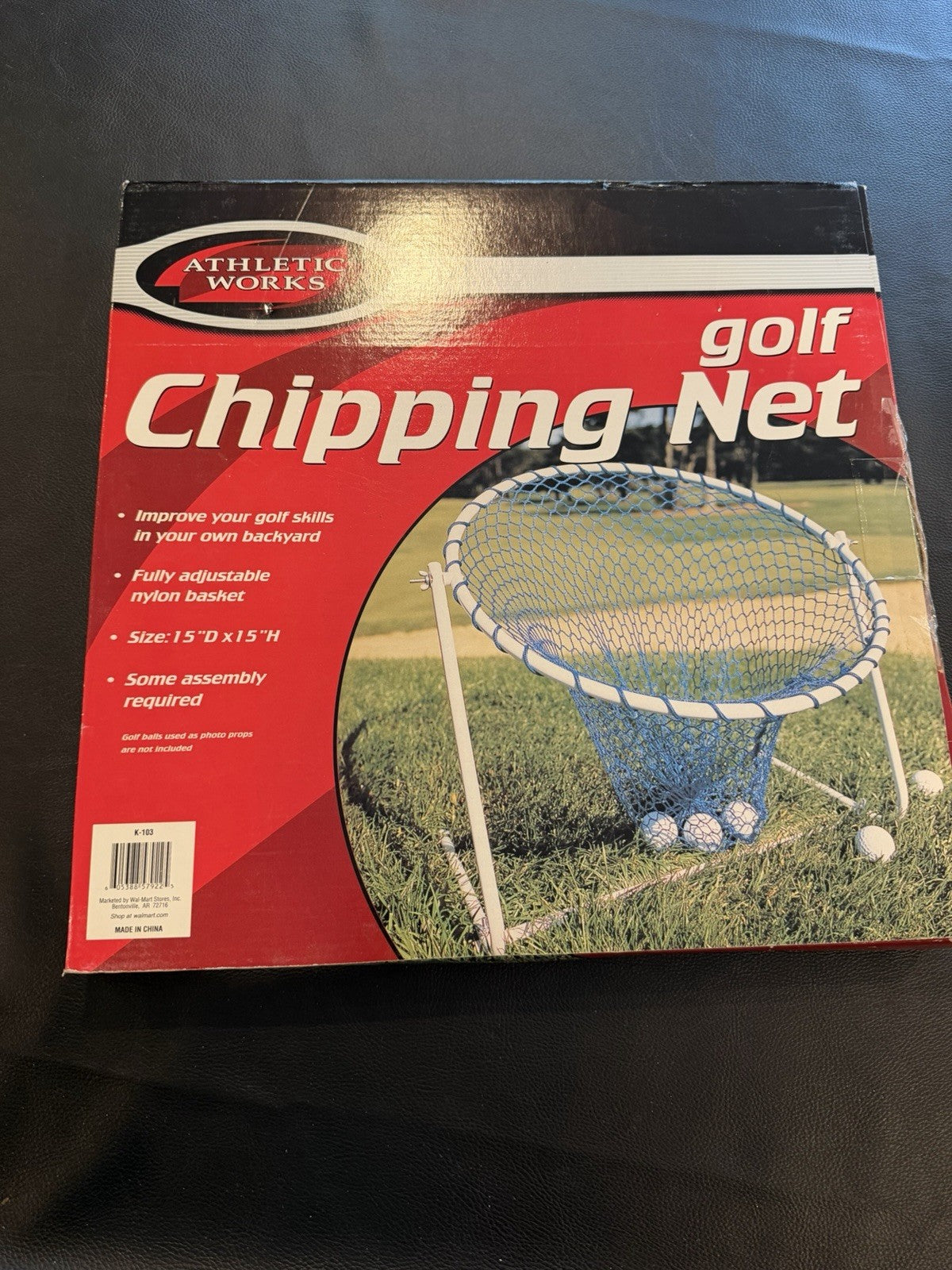 Athletic Works Golf Chipping Net Practice Target Yard Training Equipment NEW