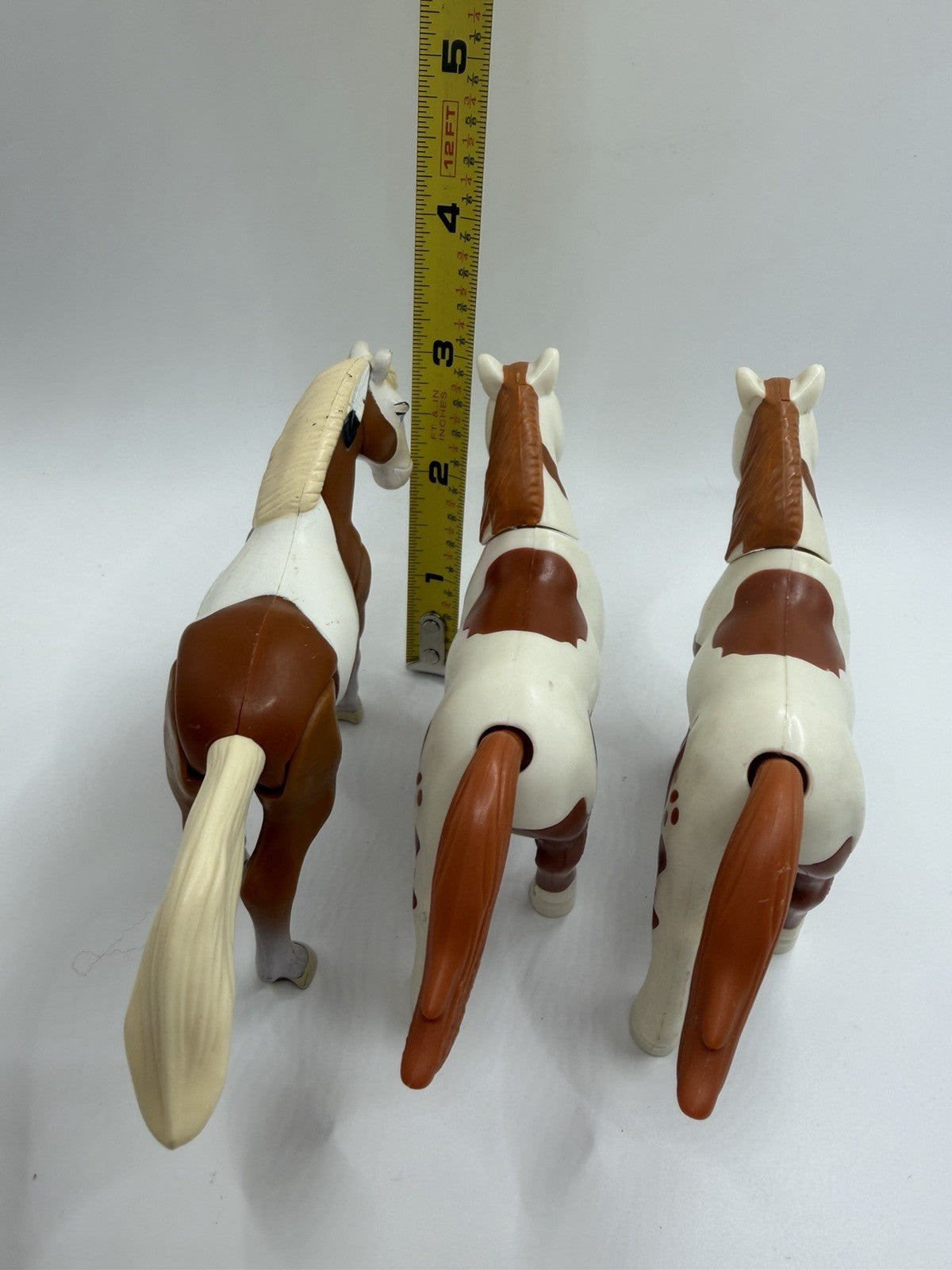 DreamWorks Spirit Stallion Cimarron Burger King Horse Figures Toy Lot 4 Vintage