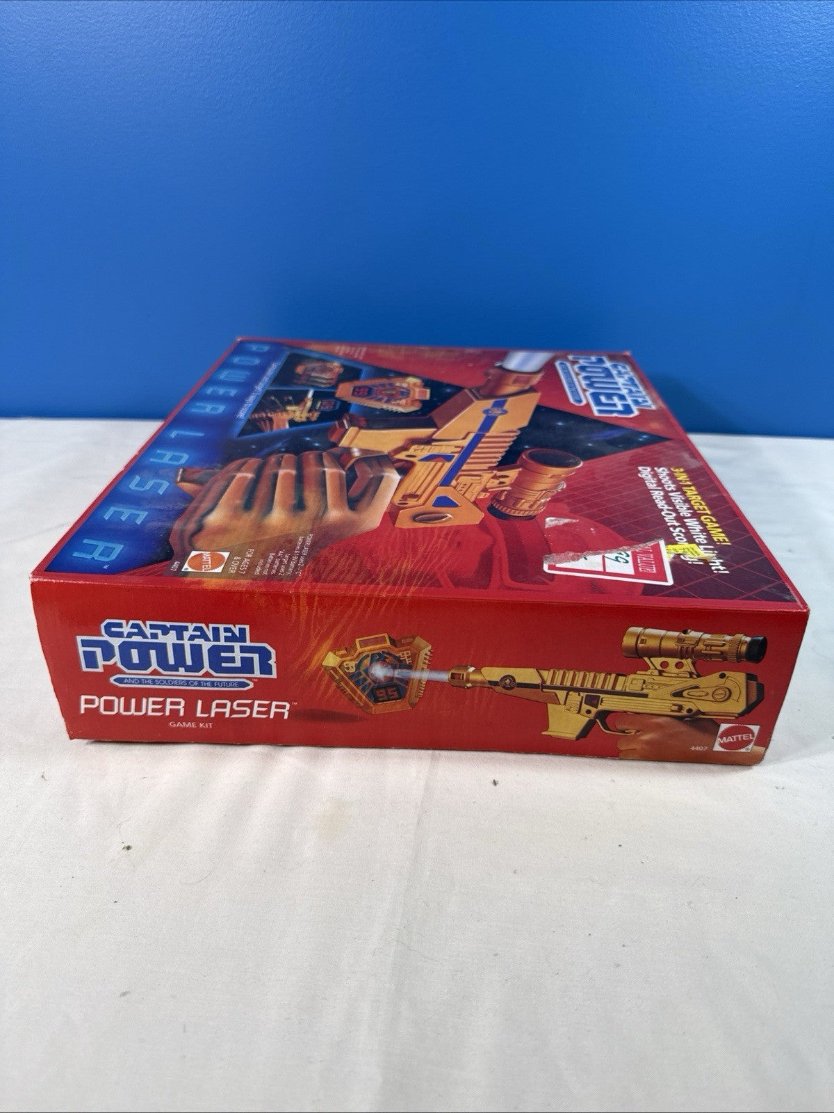 Vintage 1987 Mattel Captain Power Power Laser 3-in-1 Target Game NIB SEALED