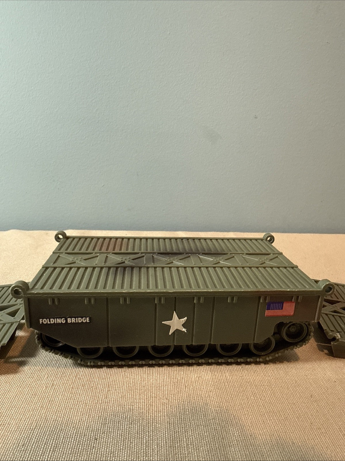 Vintage 1998 Boley Combat Zone Military Replacement Parts Lot Folding Bridge