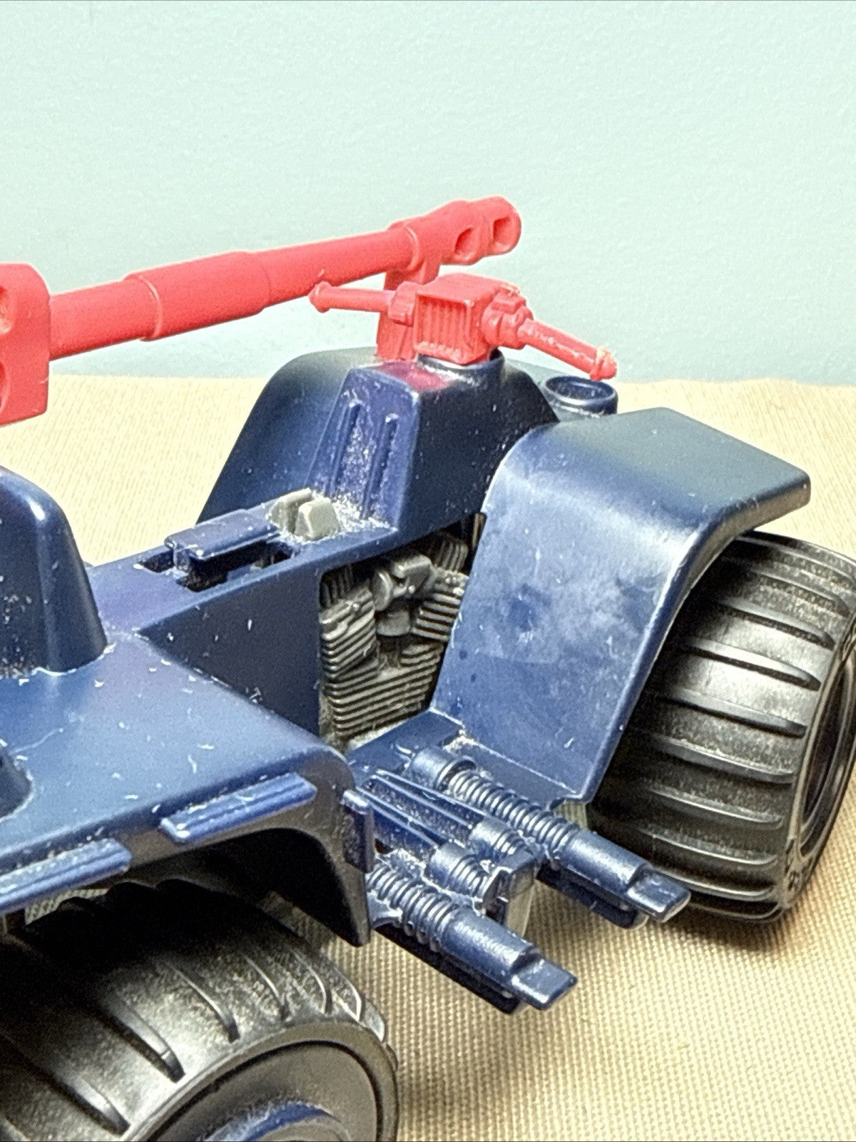 Vintage 1985 GI Joe Cobra Ferret ATV Hasbro ARAH Vehicle Incomplete