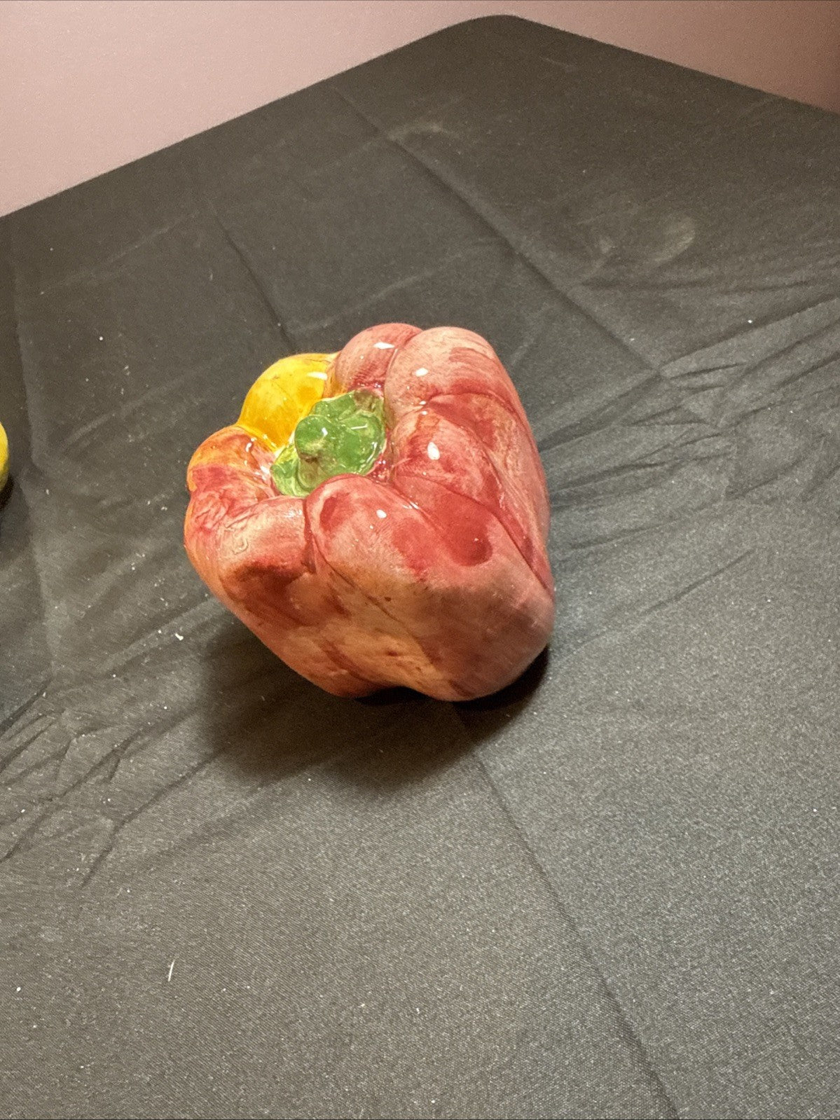 Vintage Ceramiche ABC Bassano vegetables Set Of 5, Garlic, Peppers, Cauliflower