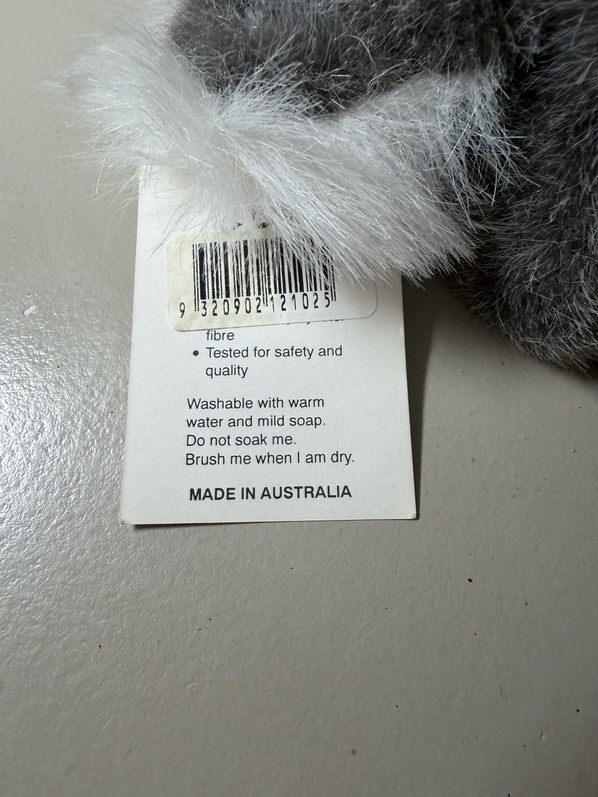 Australian Made Koala Plush Toy Holding Flag Souvenir Stuffed Animal Australia