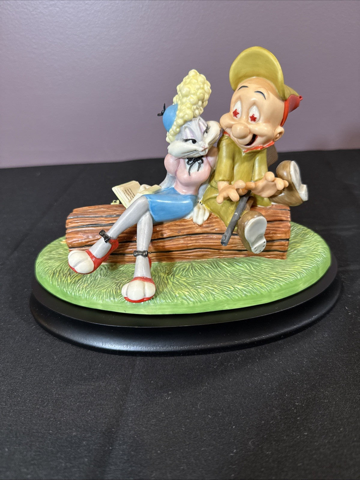 Goebel Looney Tunes Elmer Fudd Bugs Bunny Figurine 1997 Isn't She Wovewe Lt Ed