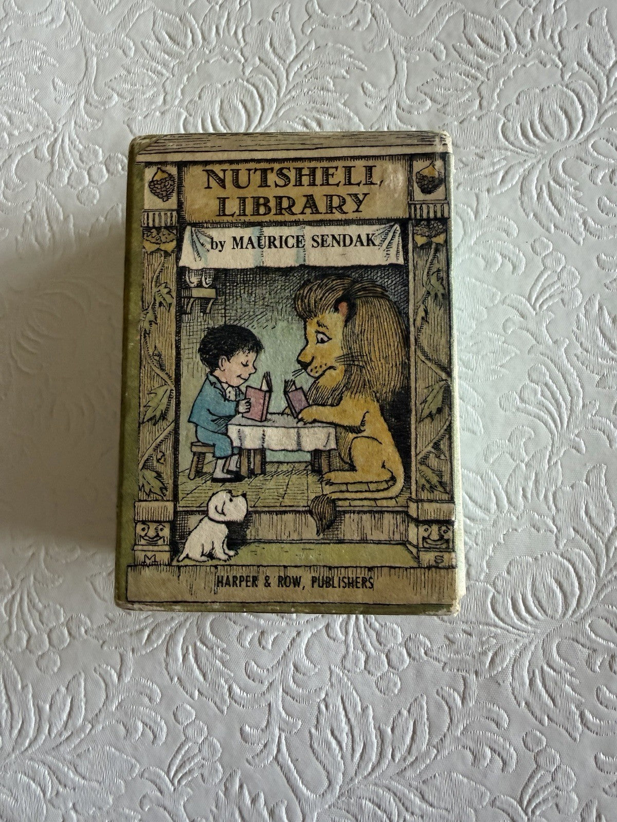 Maurice Sendak Nutshell Library 1962 First Edition 4 Mini Books Harper Row Set