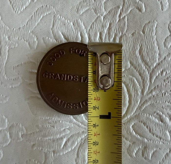 Vintage Token Lot NYC Subway Grandstand The Meadows Admission Brass Tokens