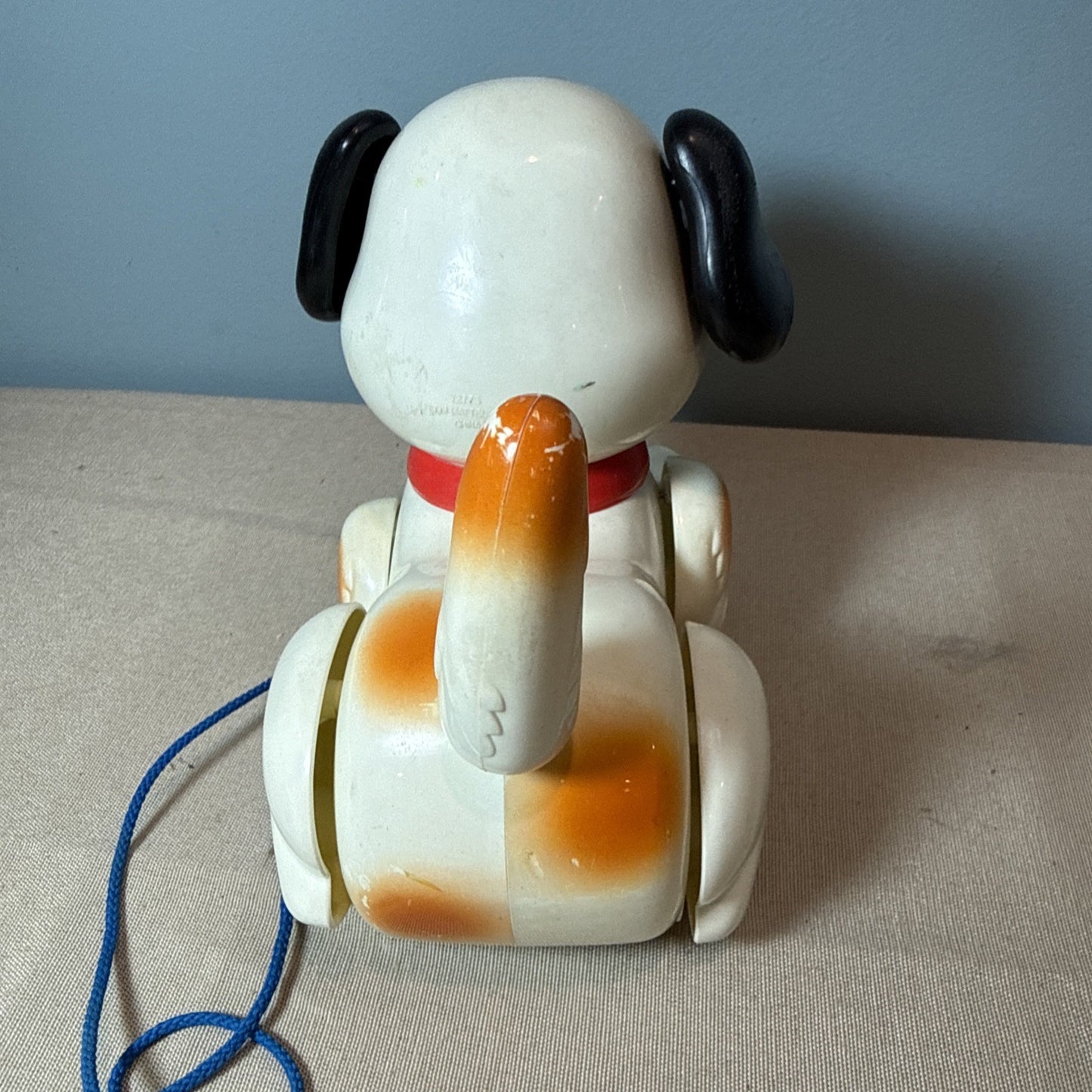 Fisher Price Pull String Puppy Dog #999 Walking Toy 1999 Moving Head & Legs