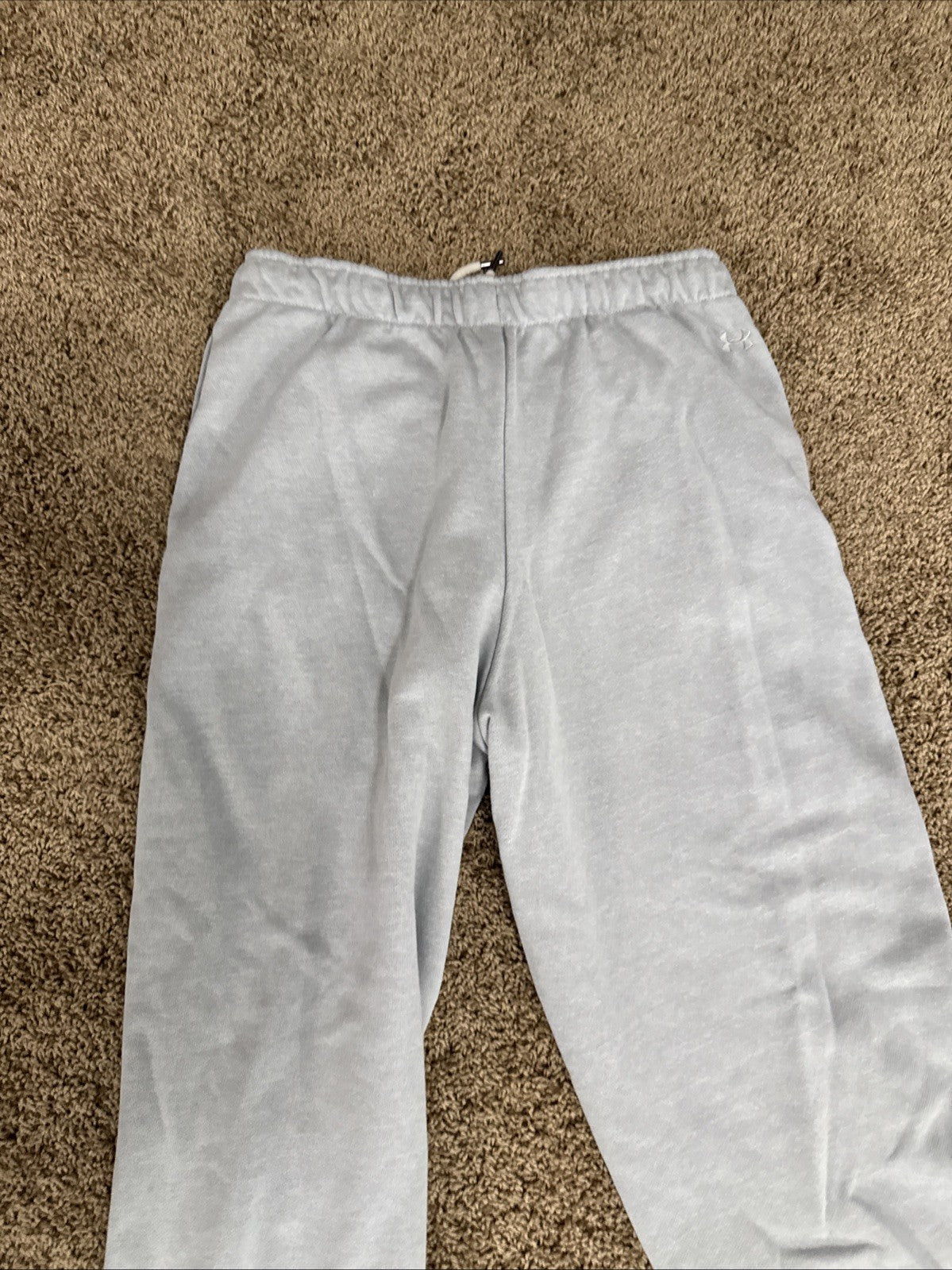 Under Armour Heavyweight Terry Cloth Jogger Sweatpants Gray Men's Medium