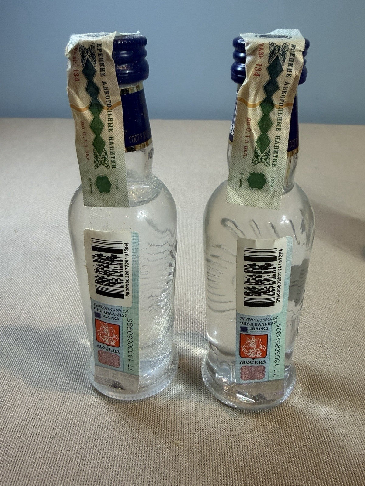 Hotel Baltschug Kempinski Moscow Wood Matryoshka Nesting Dolls Vodka Holders Set
