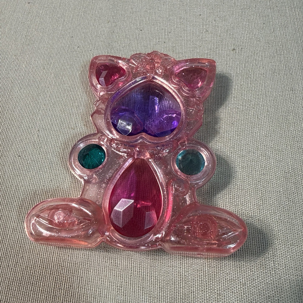 Vintage 1994 Hasbro Magic Treasure Rocks Kitty Fish Complete Gems Figures Pair