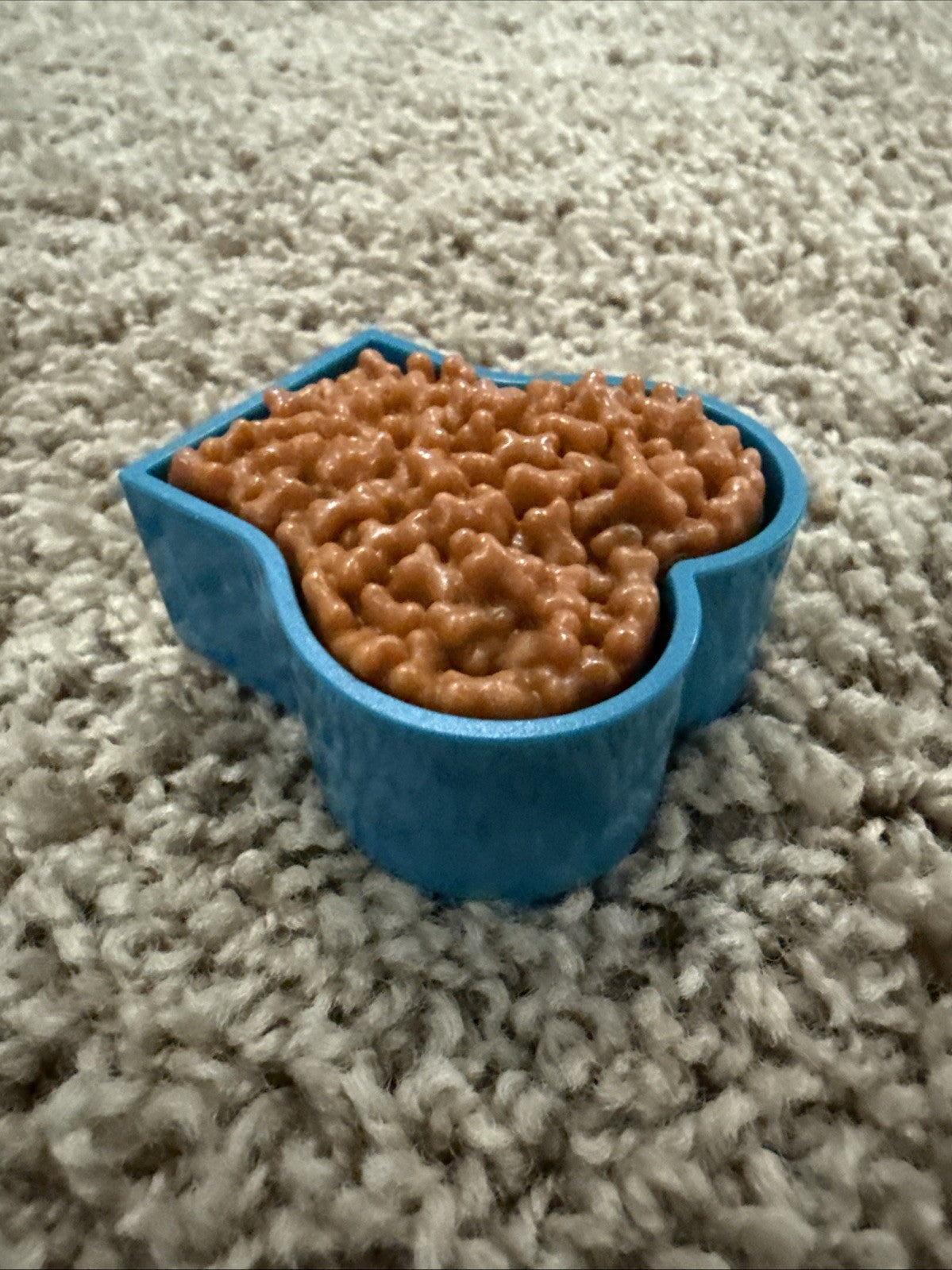 Battat Our Generation Replacement Heart Shaped Dog Bowl Paw Paradise Blue
