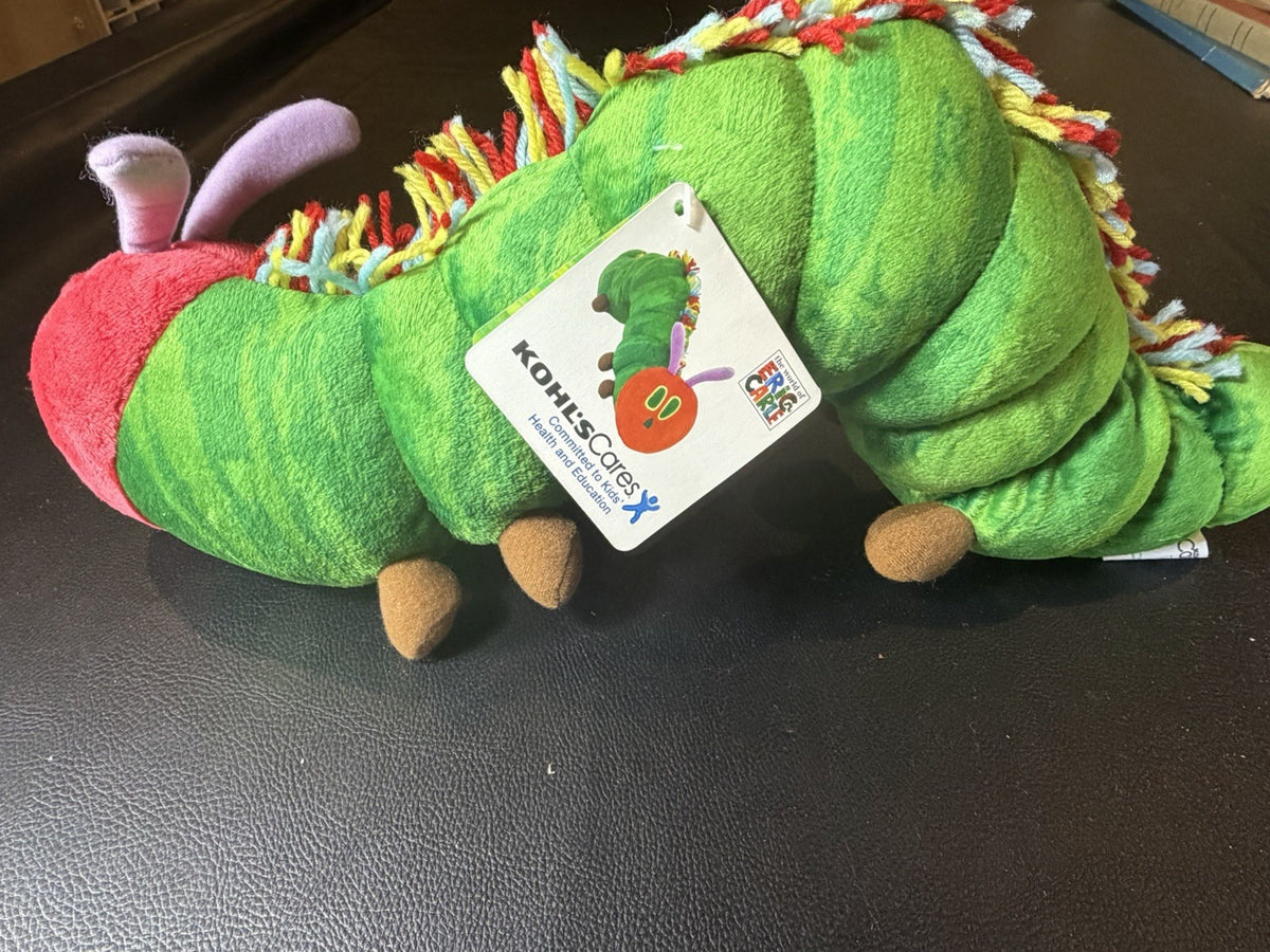 Very Hungry Caterpillar Eric Carle Kohls Cares Plush Stuffed Animal 16 Inch Toy