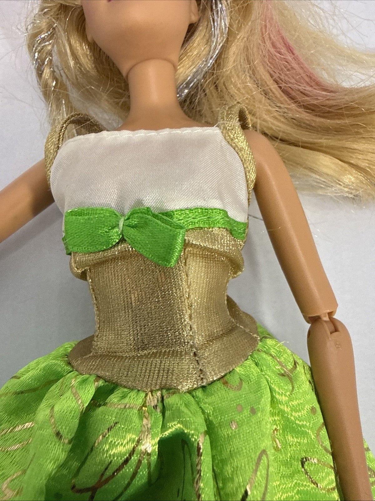 Barbie in a Tropical Splash Gift Pack Lime Green Floral Maxi Dress Doll