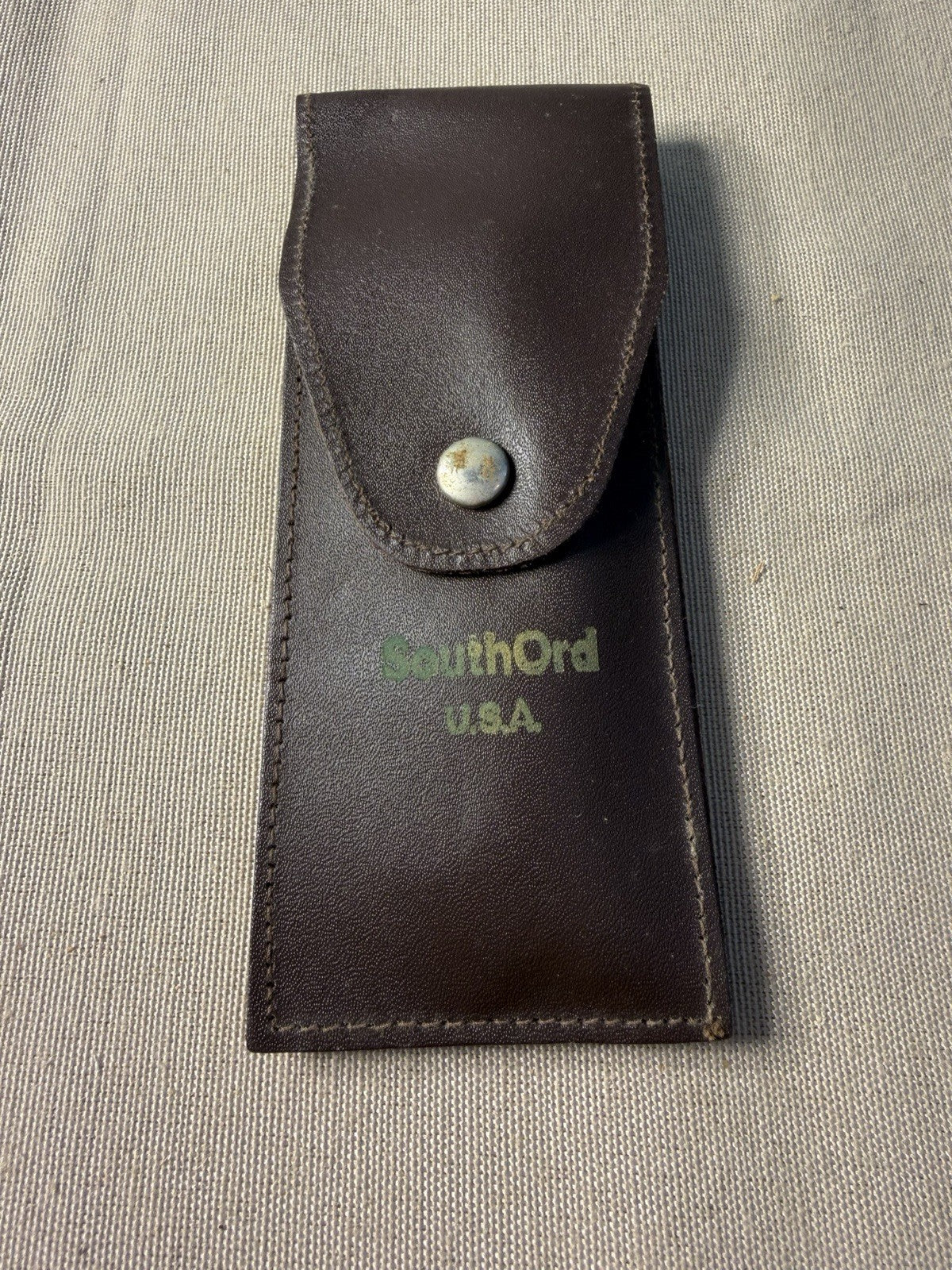 Vintage SouthOrd Lock Pick Set Leather Case Tension Wrenches Picks Locksmith USA