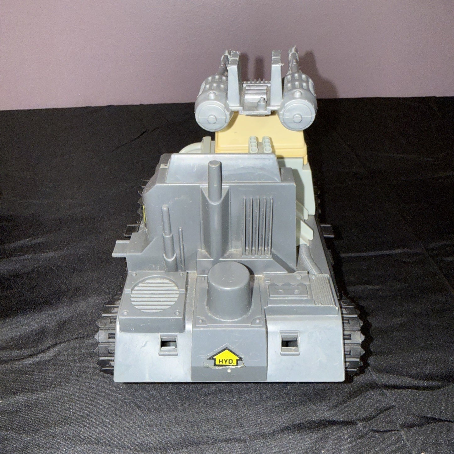 Vintage GI Joe Thunderclap Vehicle 1989 Hasbro with Figure Incomplete