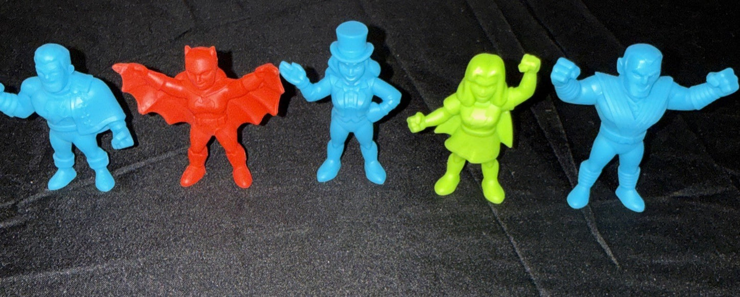 Wendy’s Superhero Kids Meal Toy Lot of 5 Figures