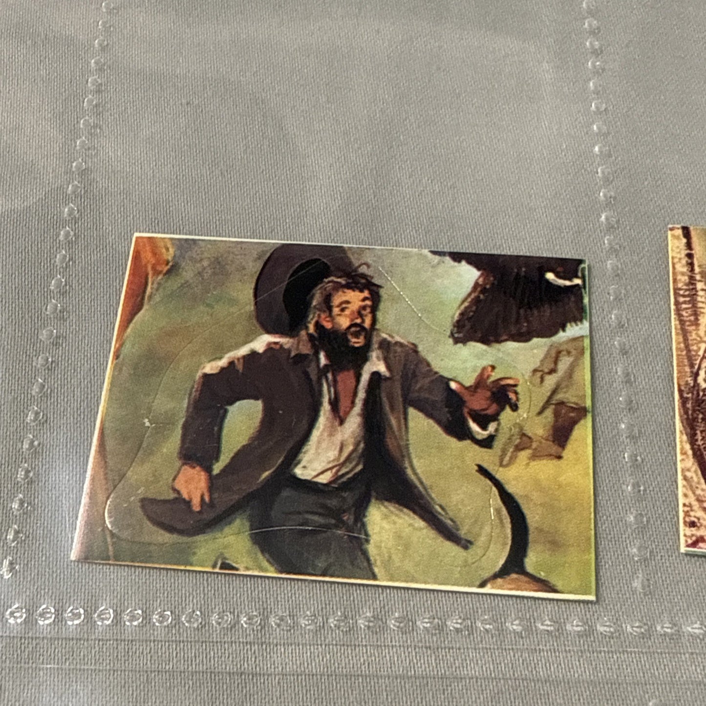 1970 HORROR PARADE 9 STICKER LOT AMERICANA SERIES HIGH GRADE