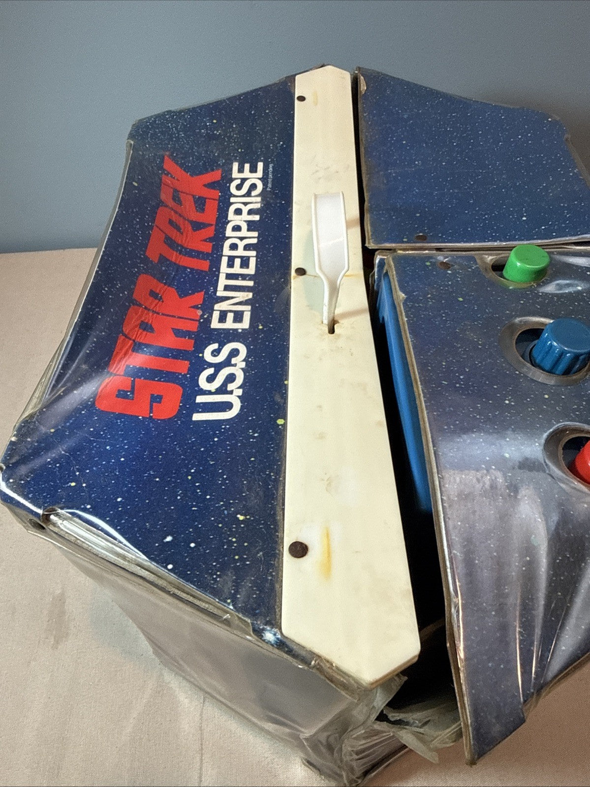Vintage 1974 Mego Star Trek USS Enterprise Playset No Figures No Accessories