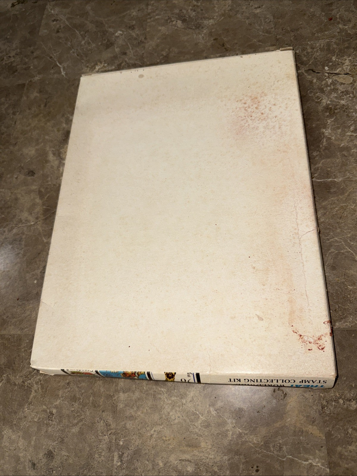 Vintage 1974 The Treat Worldwide Stamp Collecting Album with Stamps