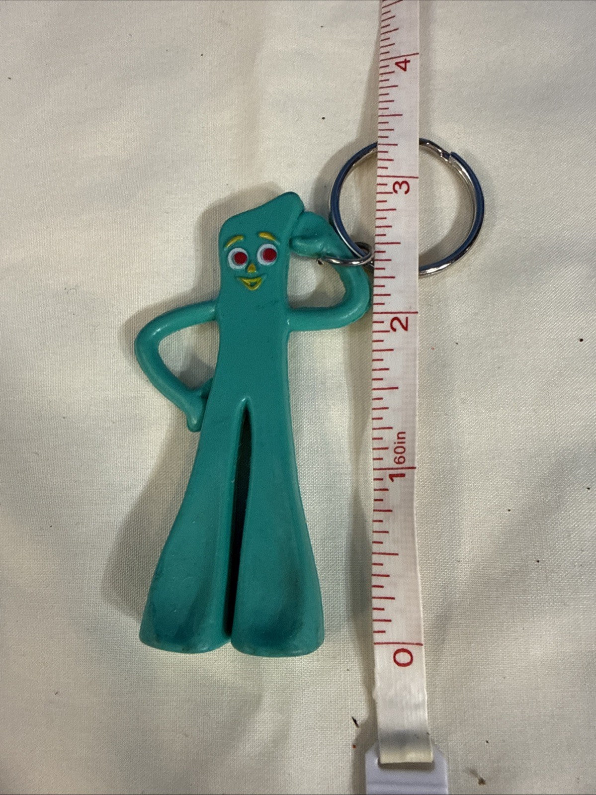 Vintage Gumby Figures Prema Toys Hong Kong Bendable Characters 1980s Lot of 6