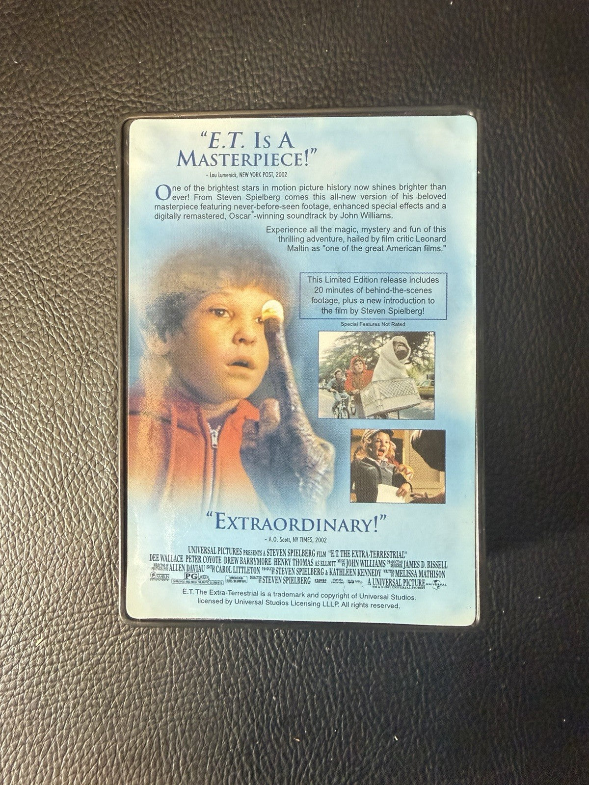 Vintage E.T. The Extra-Terrestrial Collectible Figures Bendable Toys Kraft Box⁠