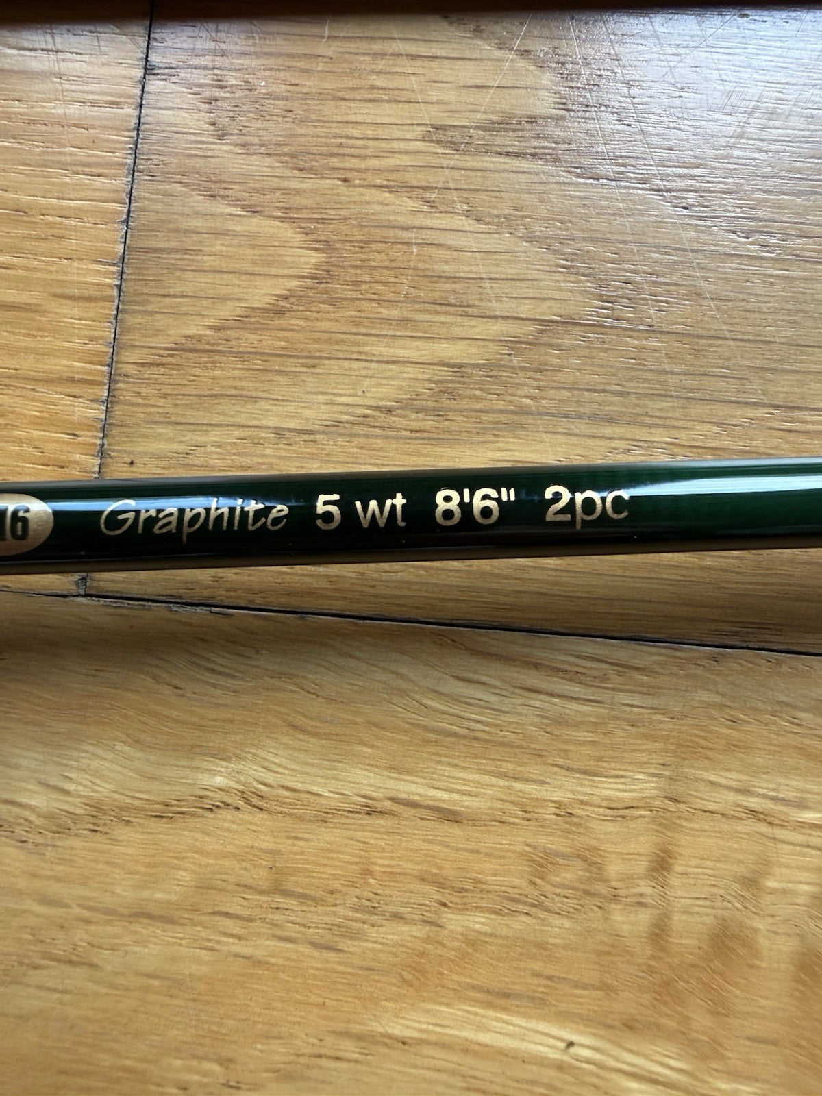 NEW TFO Lefty Kreh Signature Series I Fly Rod 8'6 2 Piece Green Felt Rod Sock