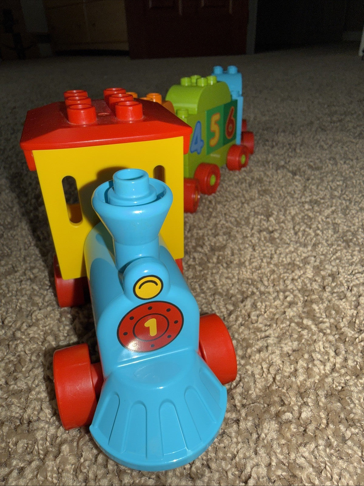 LEGO Duplo 10847 Learn To Count Number Train Complete No Box