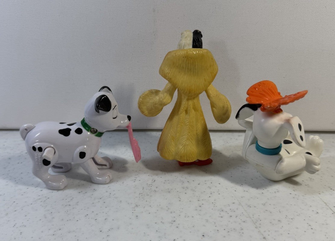 Disney 101 Dalmatians Happy Meal Toy Lot Vintage 1996 Figures Cruella 20 Pack