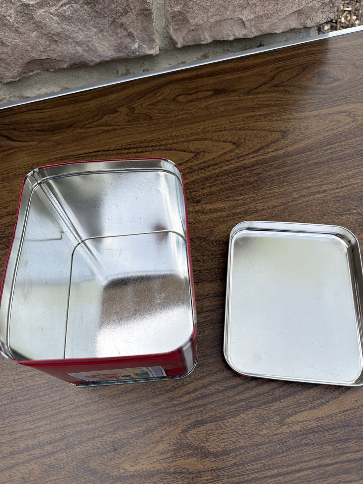 Vintage Campbell Soup Schoolhouse Tin Save A Label Day 1998
