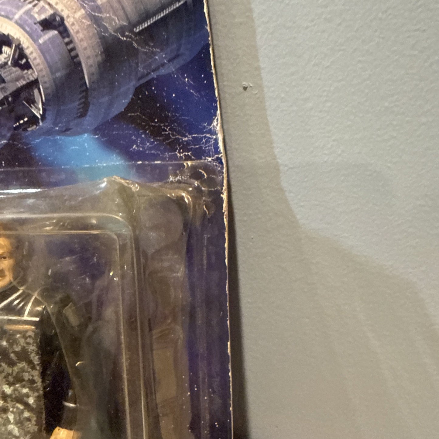 Vintage 1997 Babylon 5 Captain John Sheridan Figure Warner Bros Space Station