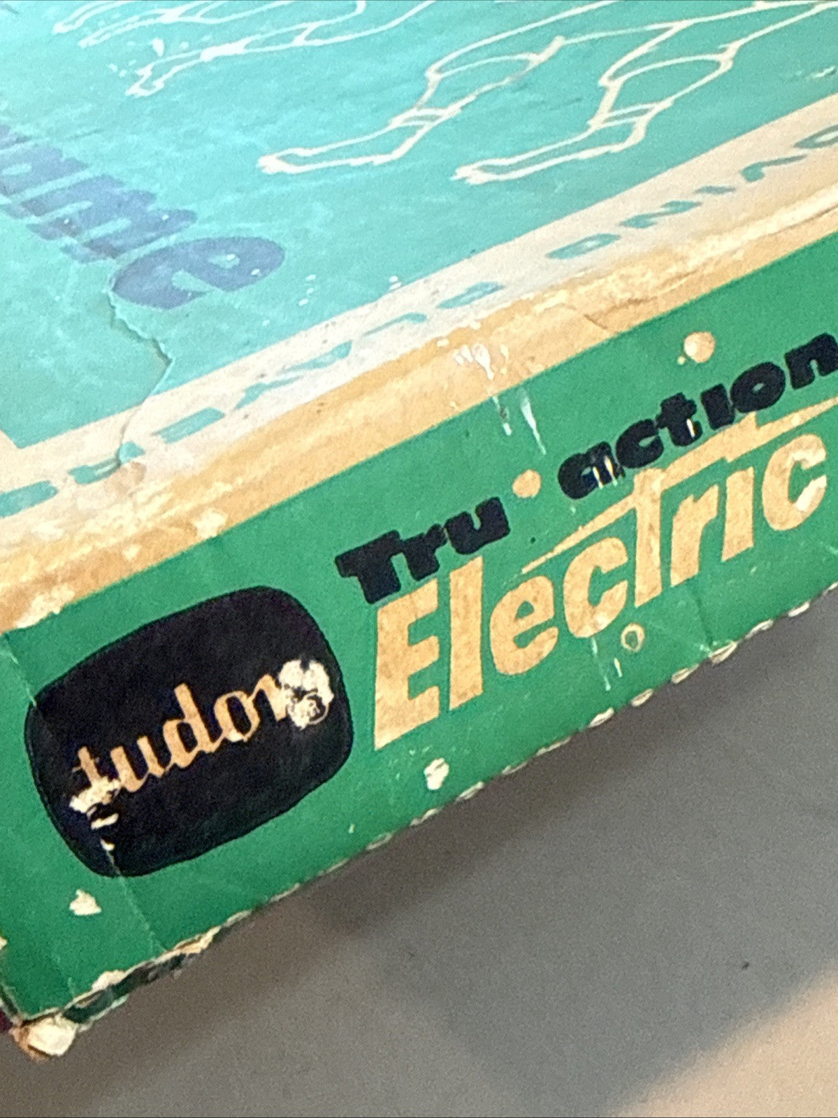 Vintage Tudor Tru Action Electric Football Game Model 500 Tested Working 1960s