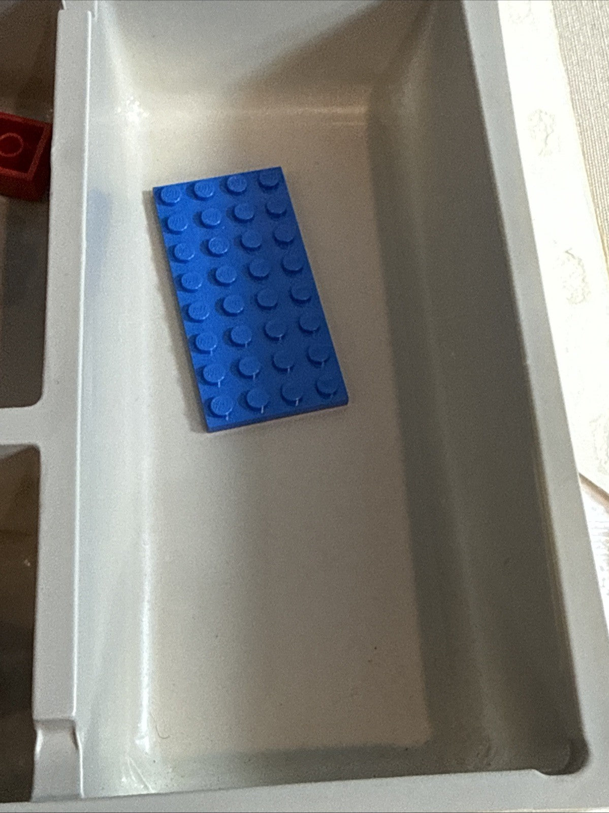 Vintage 1976 LEGO Universal Building Set 111 Original Box Tray Incomplete 45 Pc