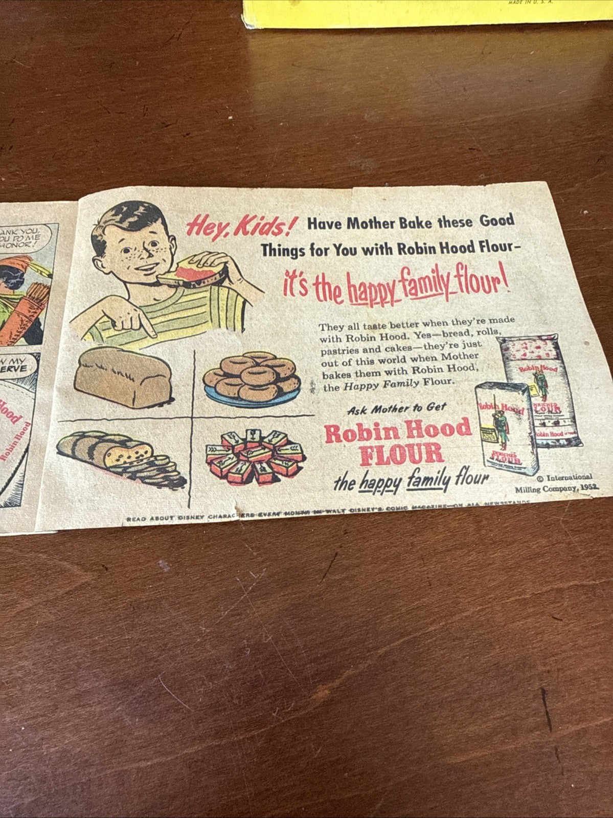 Vintage Walt Disney Robin Hood and His Merrie Men Comic Book
