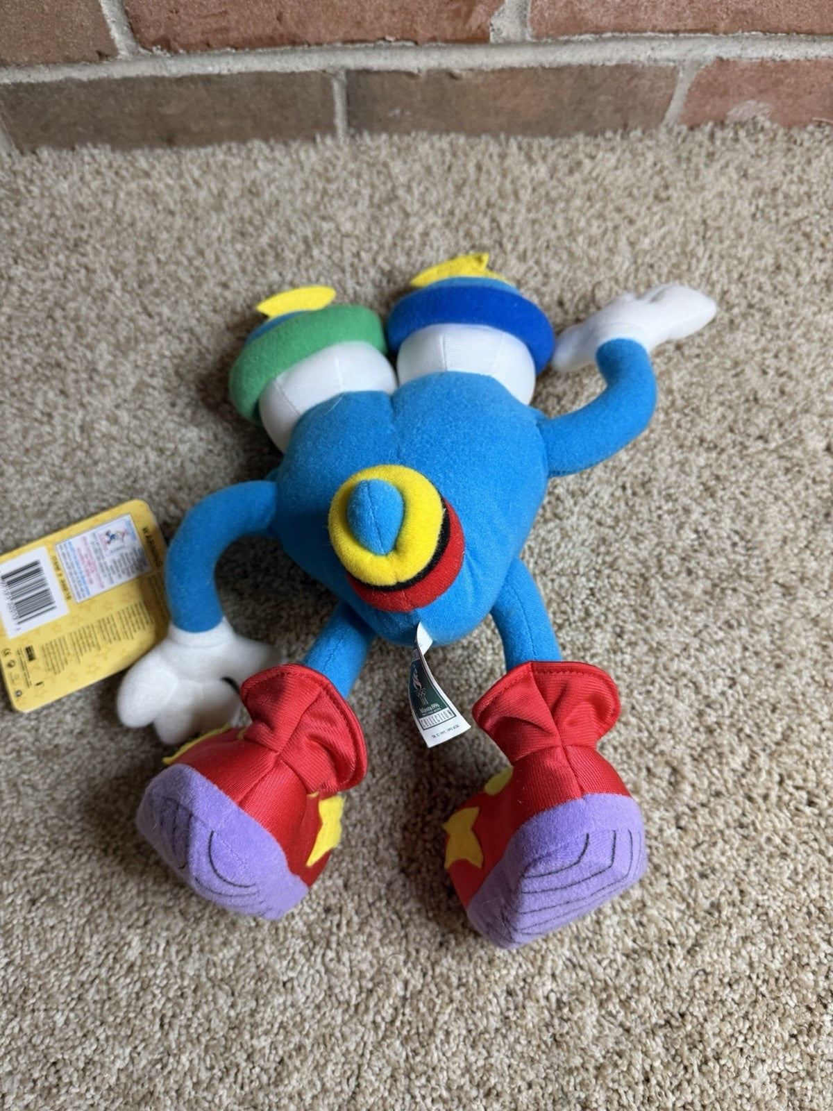 Vintage 1995 Izzy Atlanta 1996 Olympic Games Mascot Plush Toy With Tags