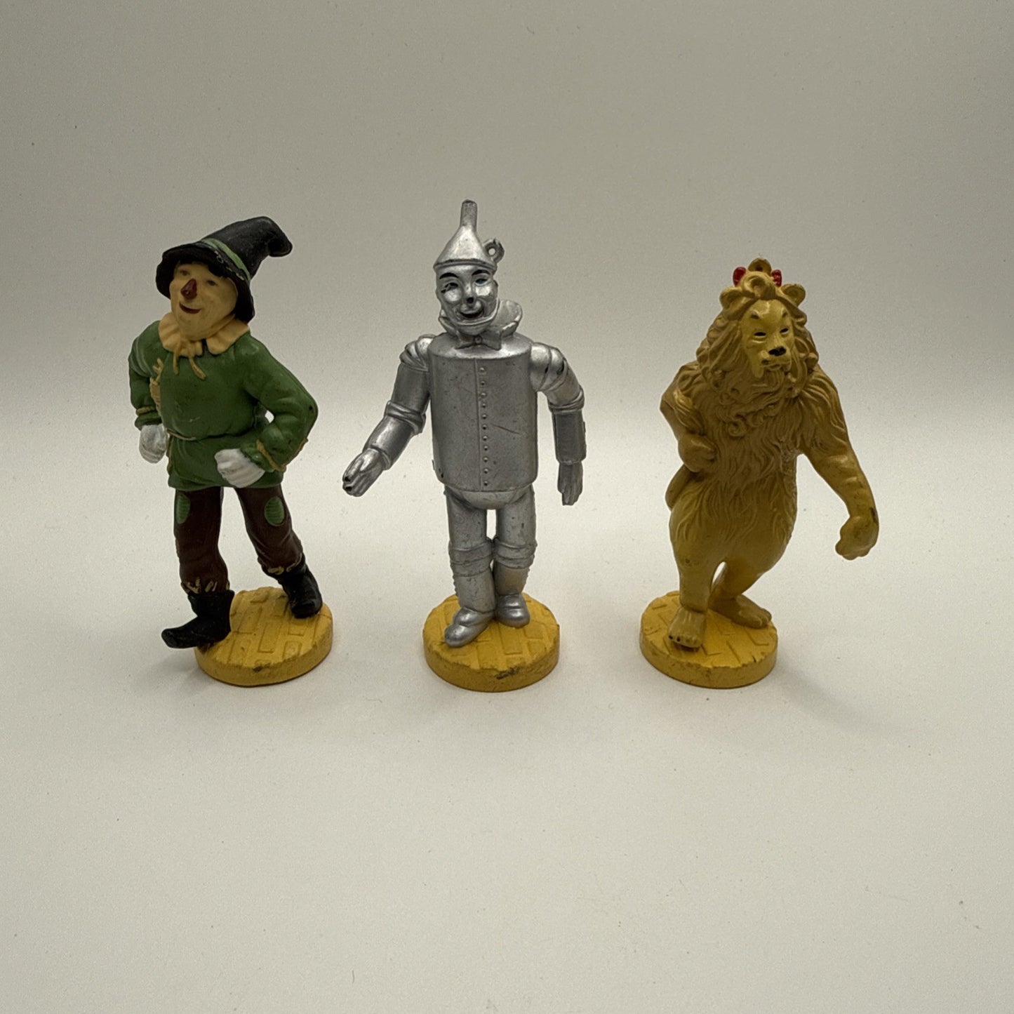 Vintage Wizard Of Oz Figure Lot Loews Ren MGM Turner 3 Piece Set 1987