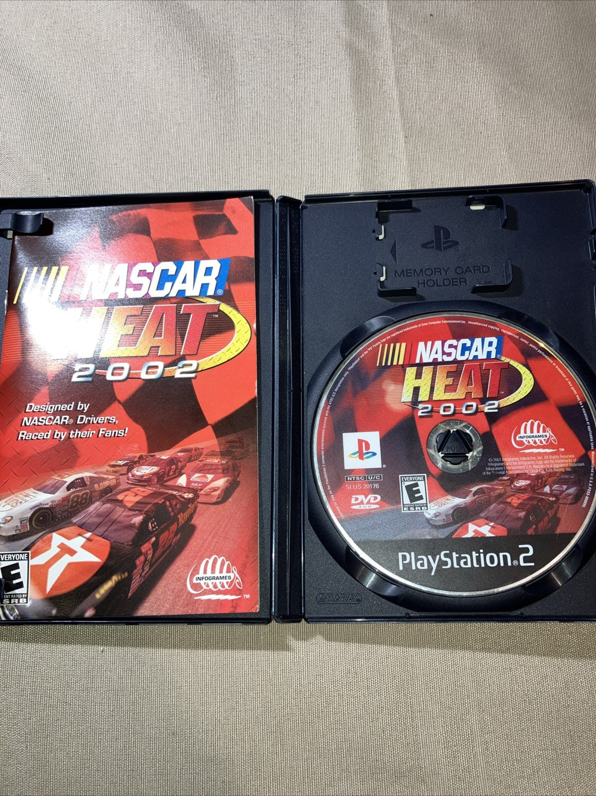 Nascar Heat 2002 PlayStation 2 PS2 Complete W/ Manual