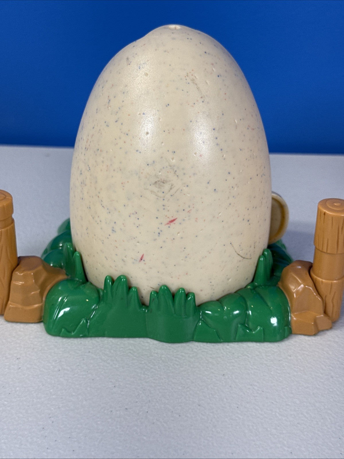 Vintage Fisher Price Little People Dinosaur Donald Egg Baby T Rex Cave Person
