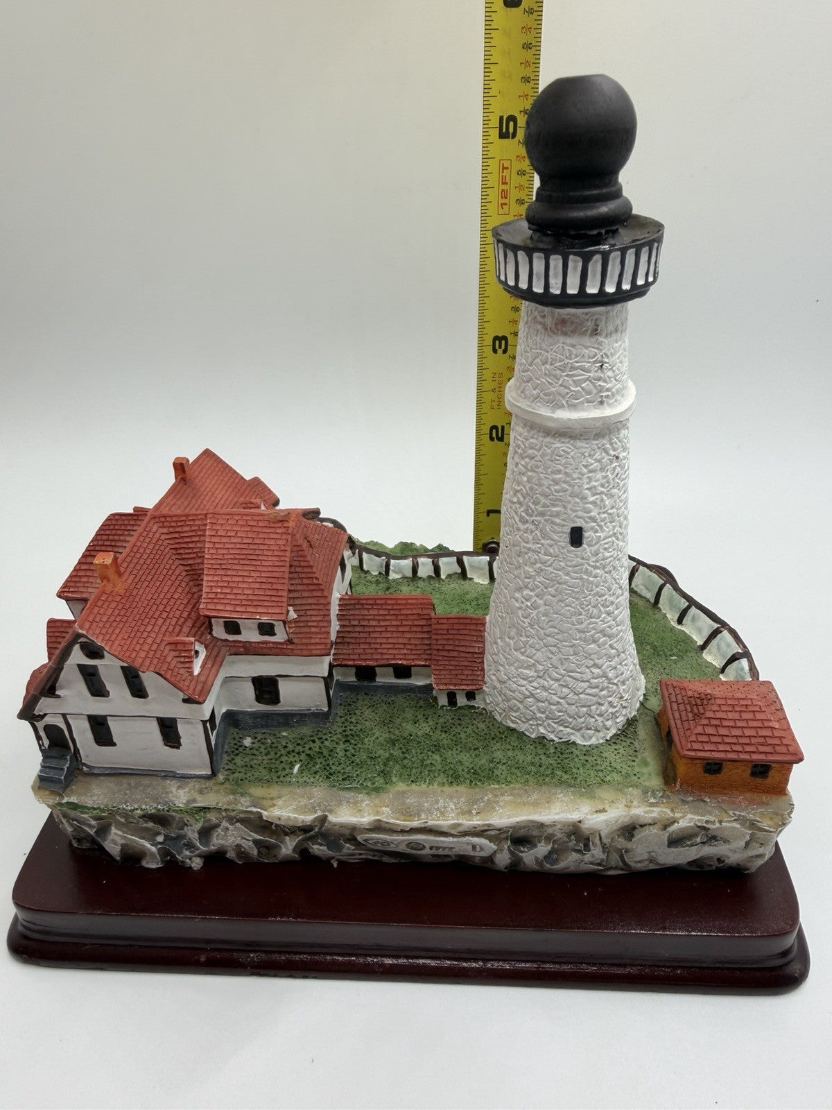 Oneida Studios Portland Head Light Maine Lighthouse Figurine Resin 6 Inch 1998