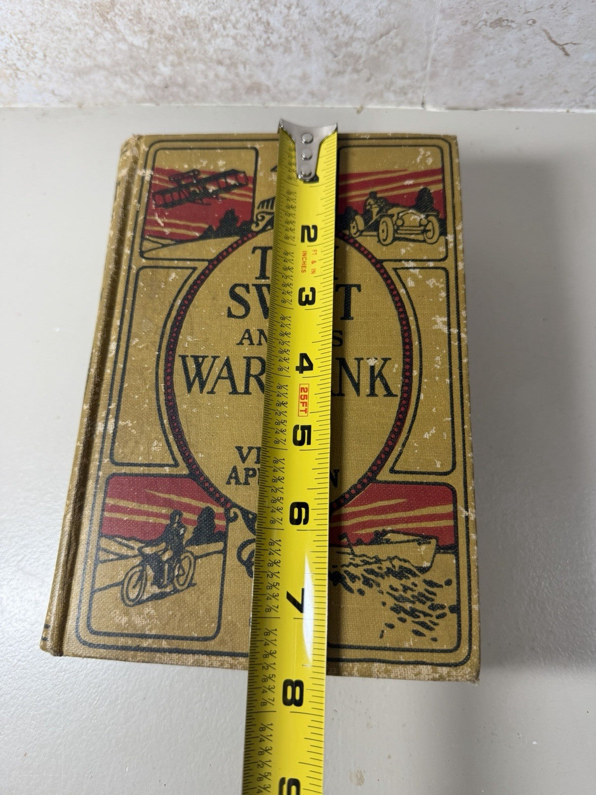 Vintage Tom Swift Books Lot 3 Motor Boat War Tank Victor Appleton Grosset Dunlap