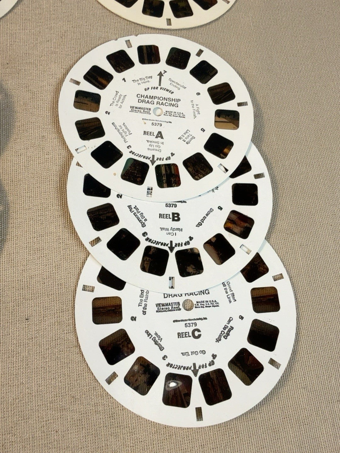 Vintage View Master Blue Collector’s Case 3 Red View Master 3D & 39 Reels