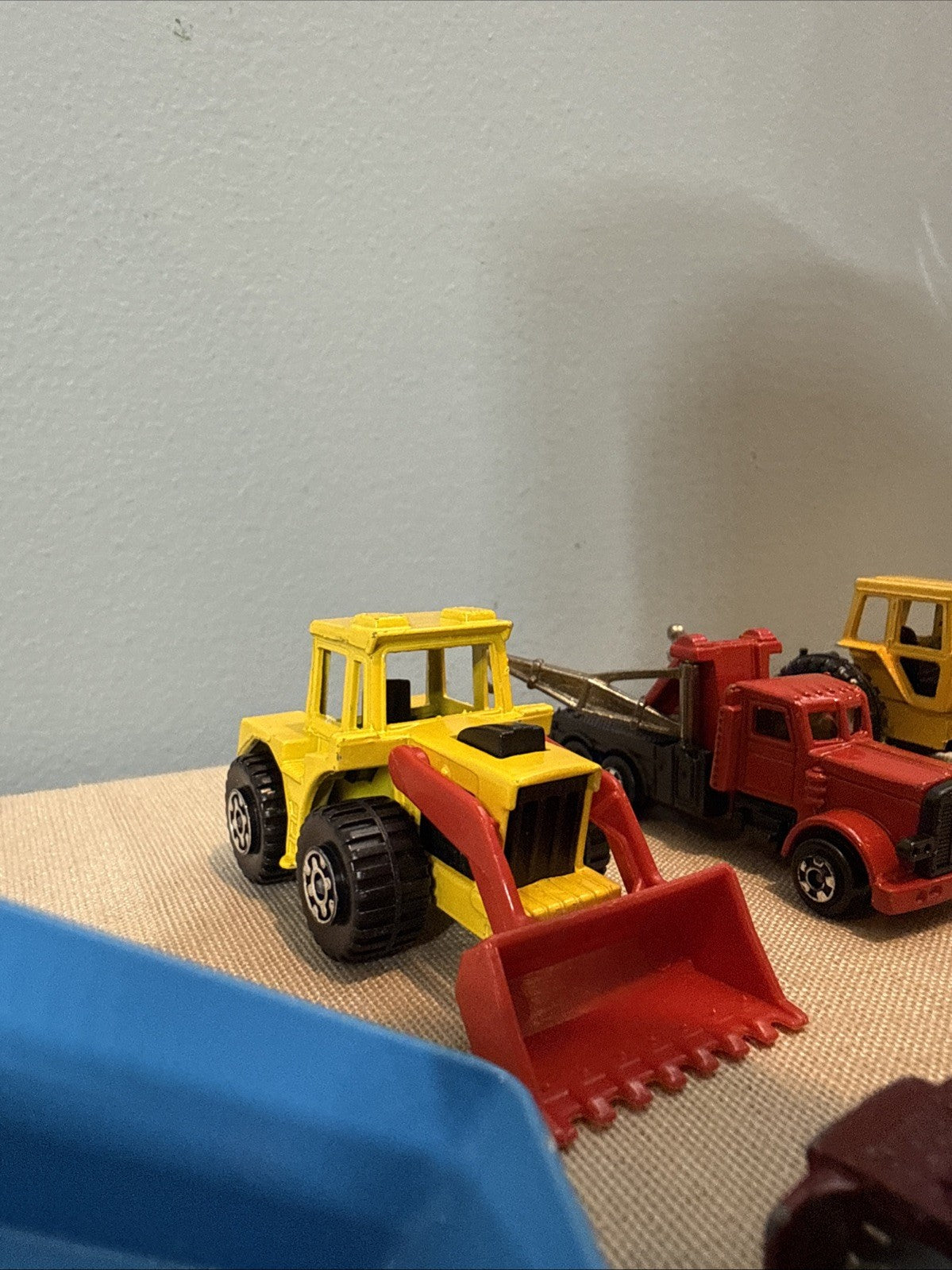 Vintage Matchbox Lesney Superfast Construction Lot Rod Roller Tractor Forklift⁠