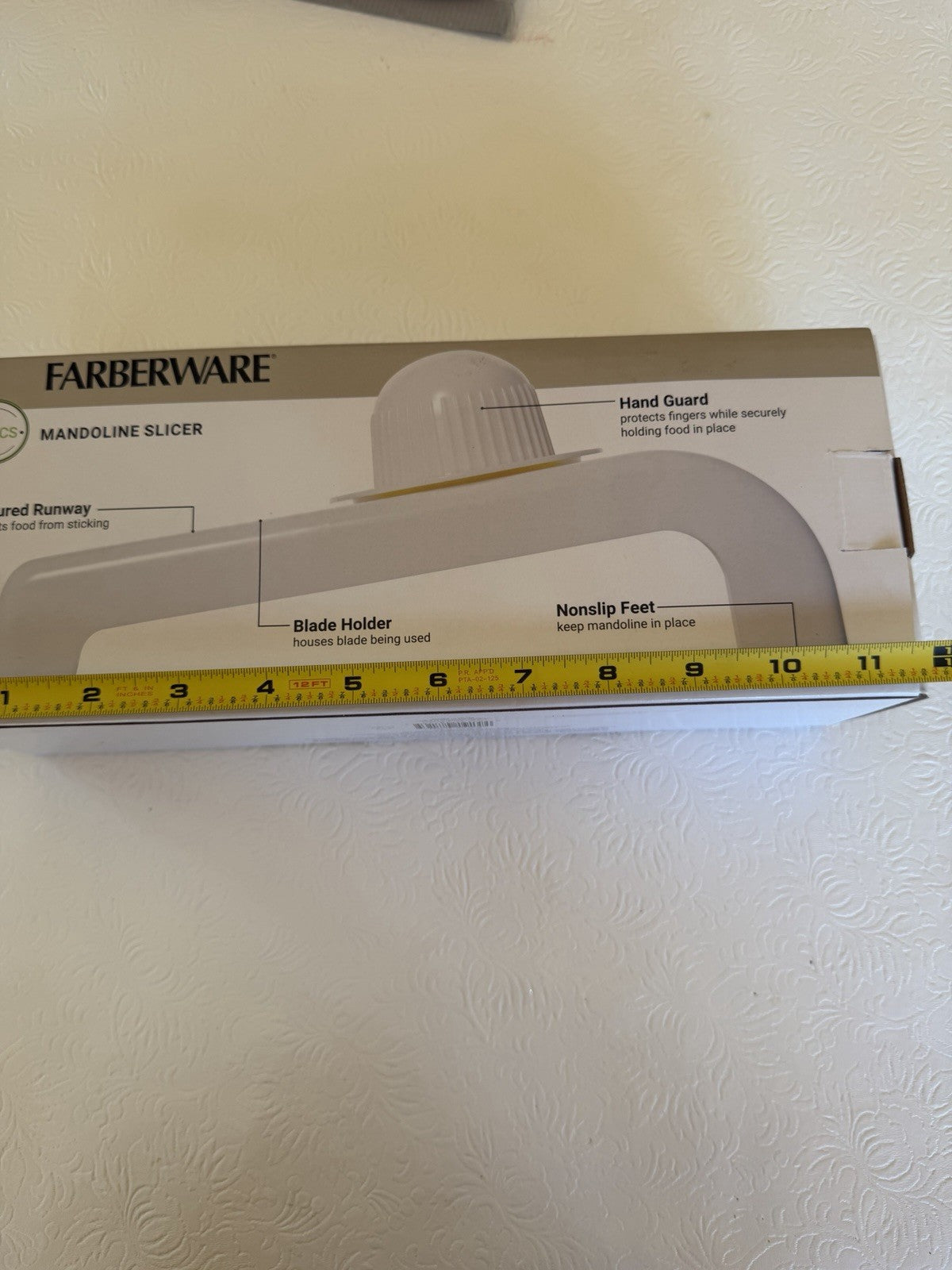 Farberware Classic Mandoline Slicer 3 Stainless Steel Blades New Open Box