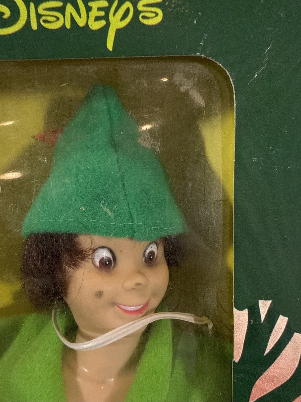 Vintage Disney Peter Pan Doll Original Box Sears Exclusive 1970s 1980s