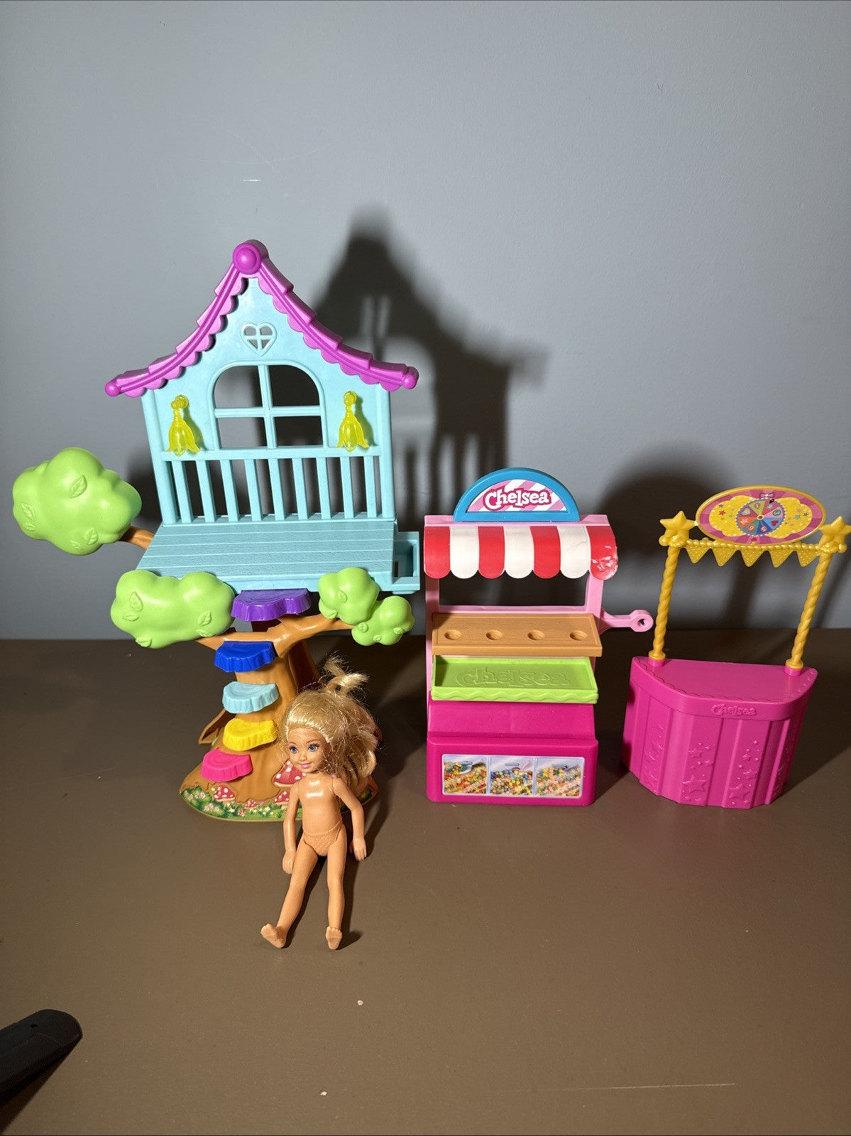 Barbie Chelsea Playset Lot 3 Houses Figures Furniture Accessories