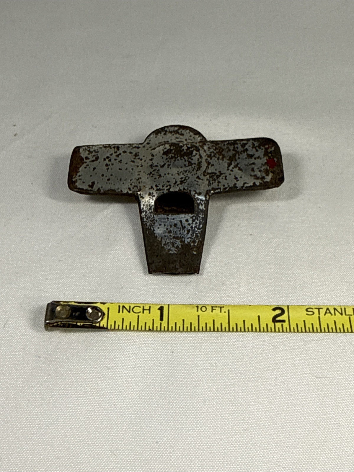 Antique Tin Litho WWII Toy Airplane Whistle 2 Inch