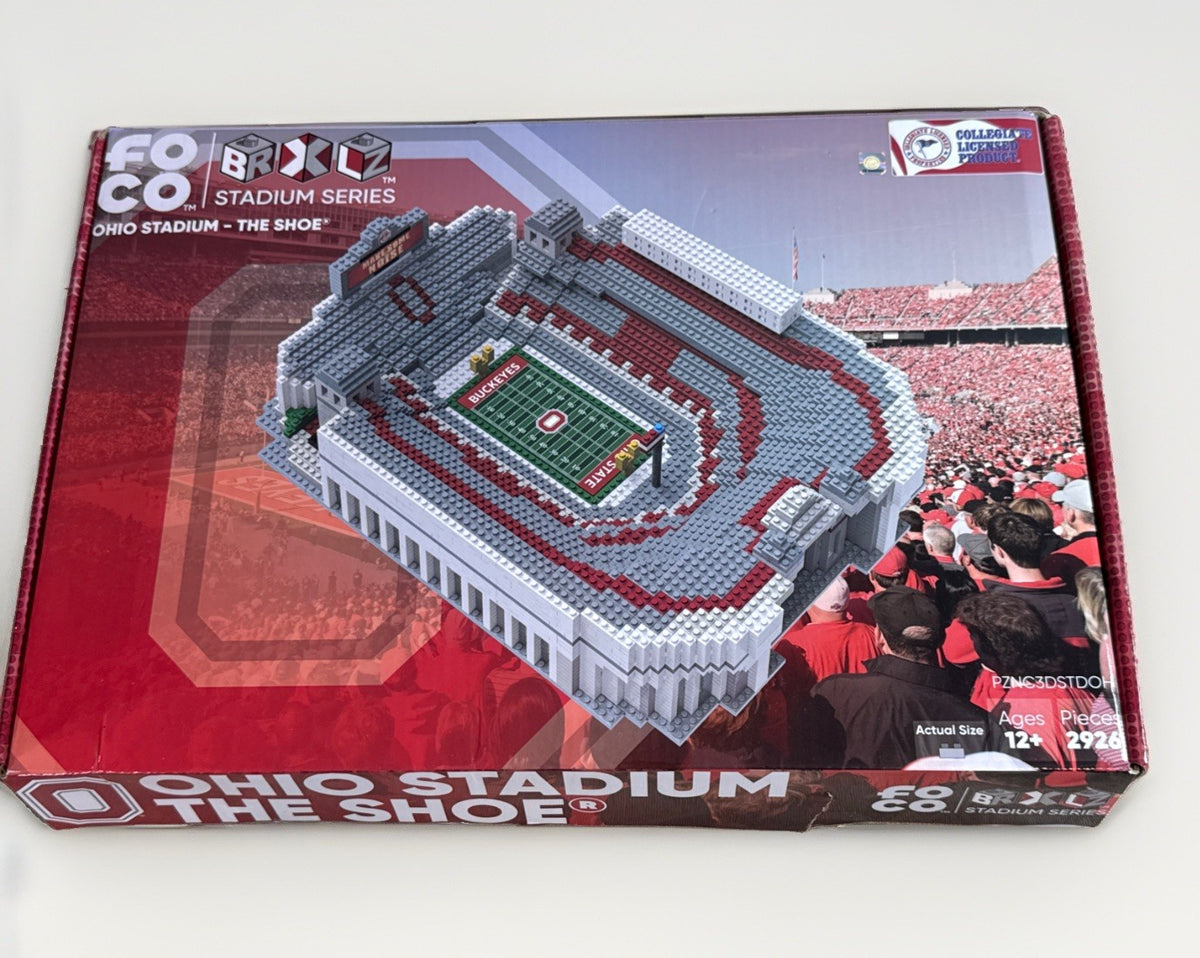 OHIO State Buckeyes BRXLZ Shoe Stadium Series 3D Construction Block Set 2926