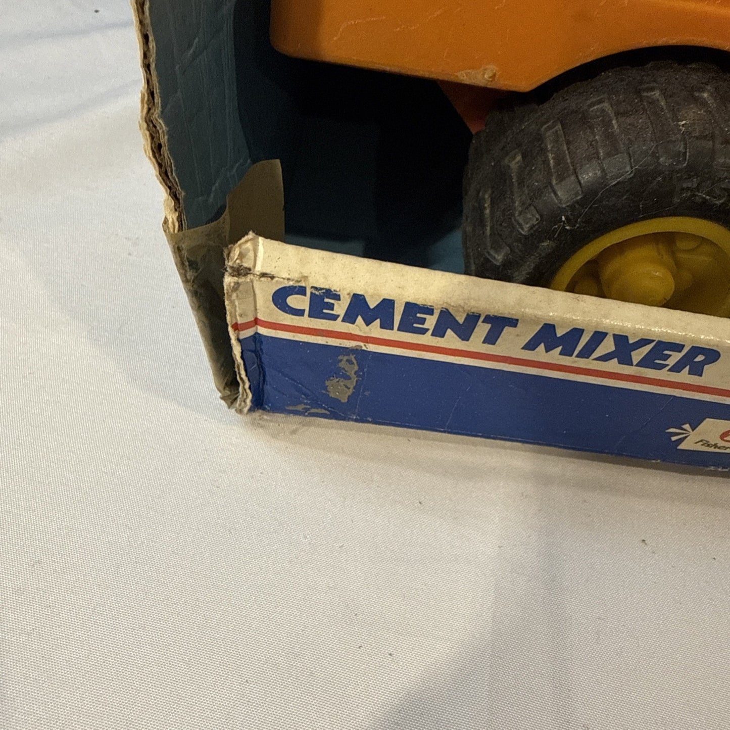 Vintage Fisher Price 315 Cement Mixer Dump Truck 1978 Original Box Toy