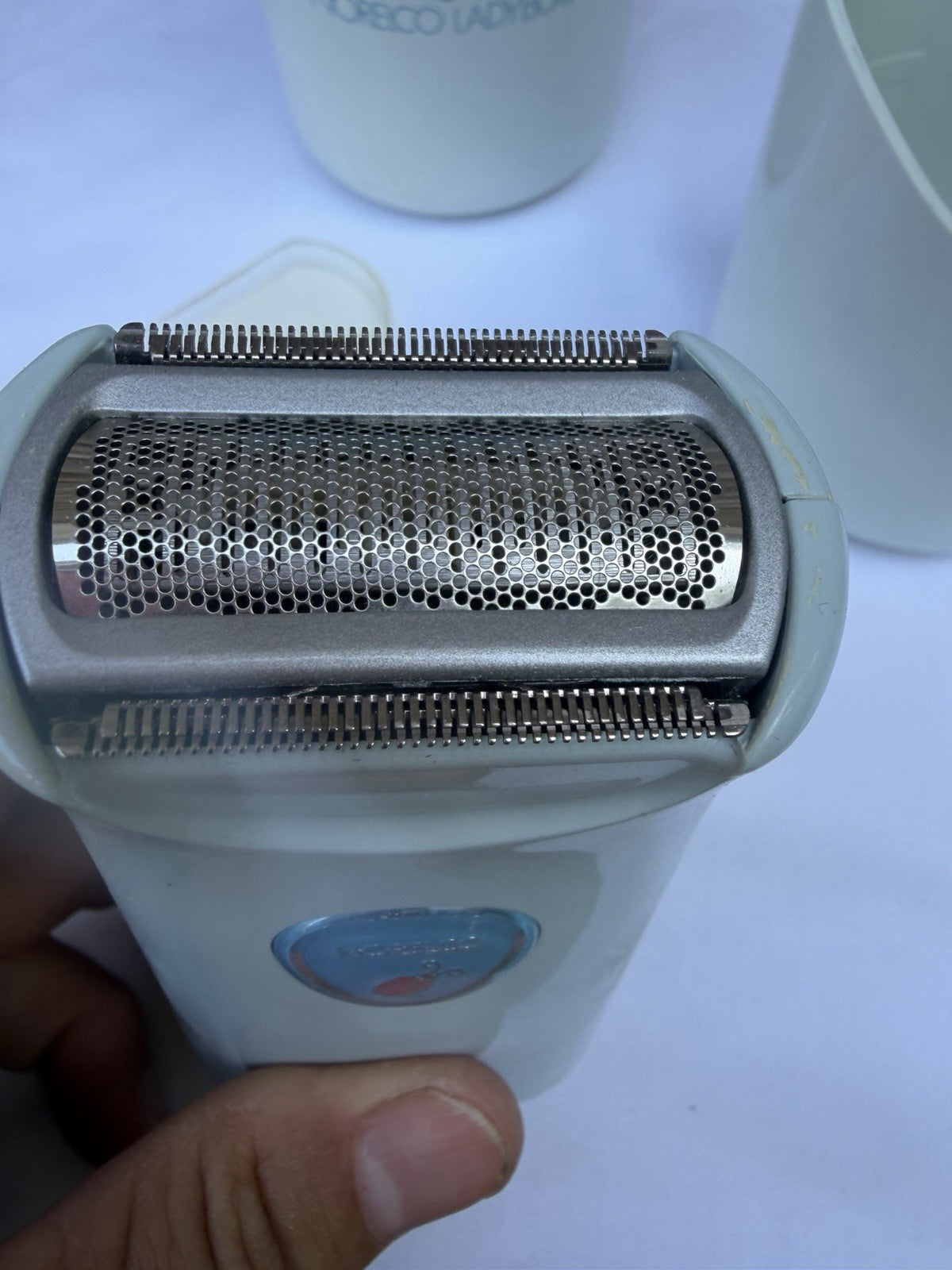 Vintage Norelco Ladybug Salon Electric Shaver Manicure Pedicure Set with Case